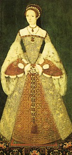 Lady Jane Grey
        (great-granddaughter of Henry VII; Protestant choice to succeed
        Edward VI; beheaded by Bloody Mary Tudor in 1554)